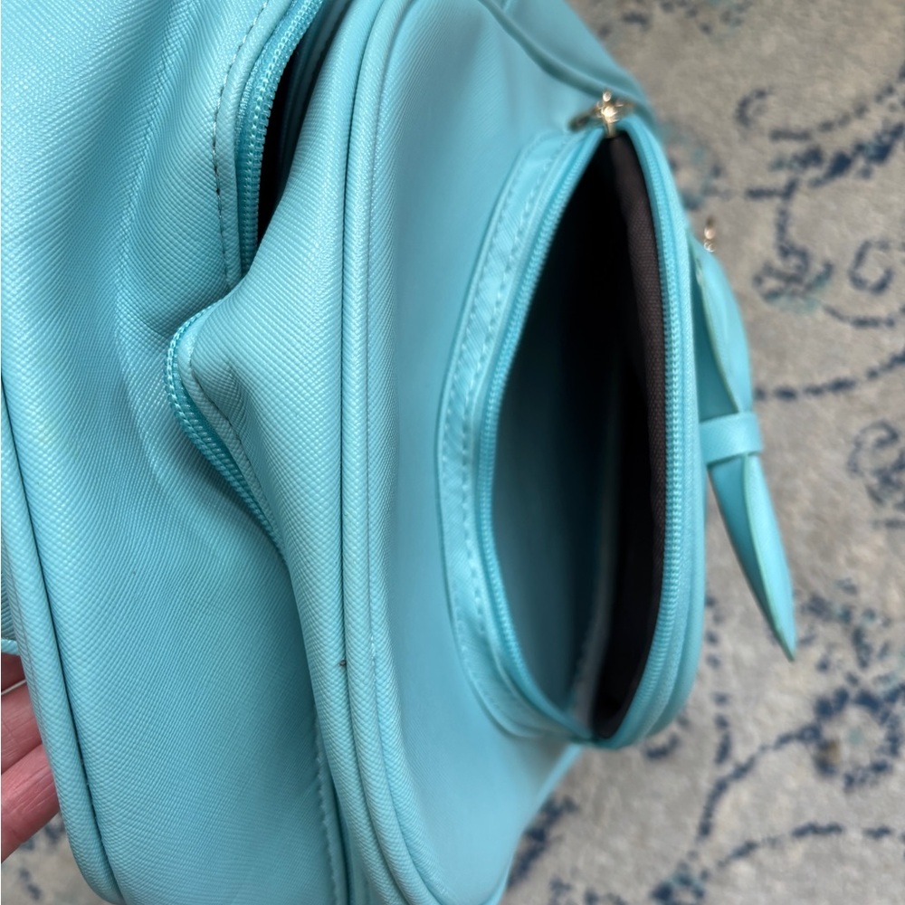 Mini Backpack with Bow Accent - Picture 4 of 7